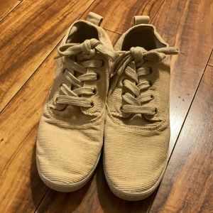 Rocket Dog corduroy tan shoes size 7.5